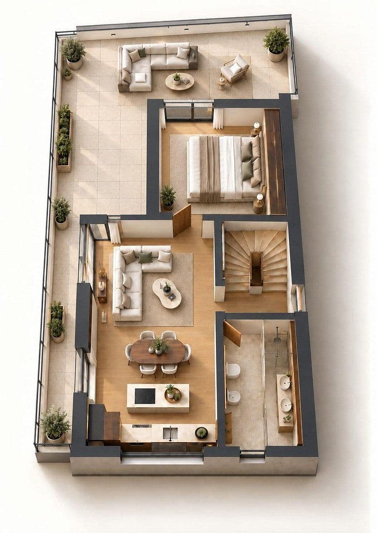 Pronájem bytu 2+1 94 m², Am Eichelgarten 18, Wiesbaden, Hessen Pronájem bytu 2+1 94 m², Am Eichelgarten 18, Wiesbaden, Hessen