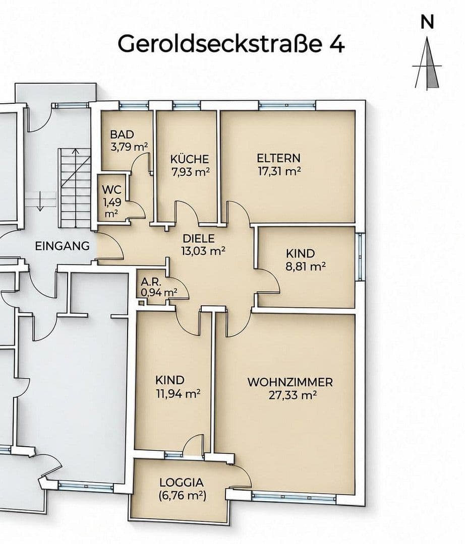 Prodej bytu 4+1 96 m², München, Bavorsko Prodej bytu 4+1 96 m², München, Bavorsko
