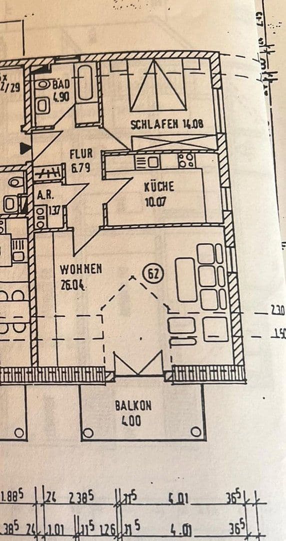 Prodej bytu 2+1 67 m², Bahnhofstraße 20, Aystetten, Bavorsko Prodej bytu 2+1 67 m², Bahnhofstraße 20, Aystetten, Bavorsko