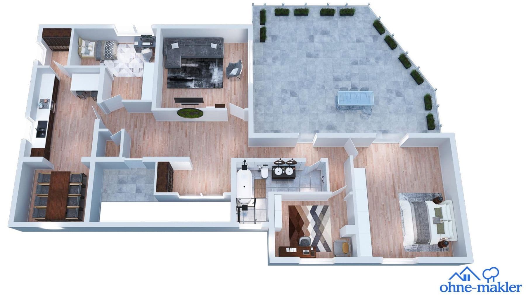 Pronájem bytu 4+1 160 m², Brombachtal, Hessen Pronájem bytu 4+1 160 m², Brombachtal, Hessen