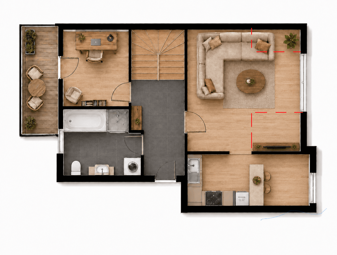 Pronájem bytu 3+1 91 m², Wittenburger Straße 30, Schwerin, Mecklenburg-Vorpommern Pronájem bytu 3+1 91 m², Wittenburger Straße 30, Schwerin, Mecklenburg-Vorpommern