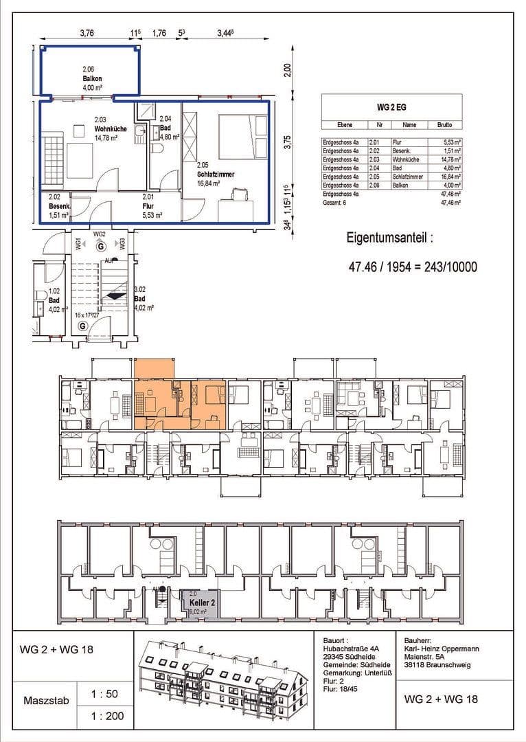 Pronájem bytu 2+1 55 m², Südheide, Dolní Sasko Pronájem bytu 2+1 55 m², Südheide, Dolní Sasko