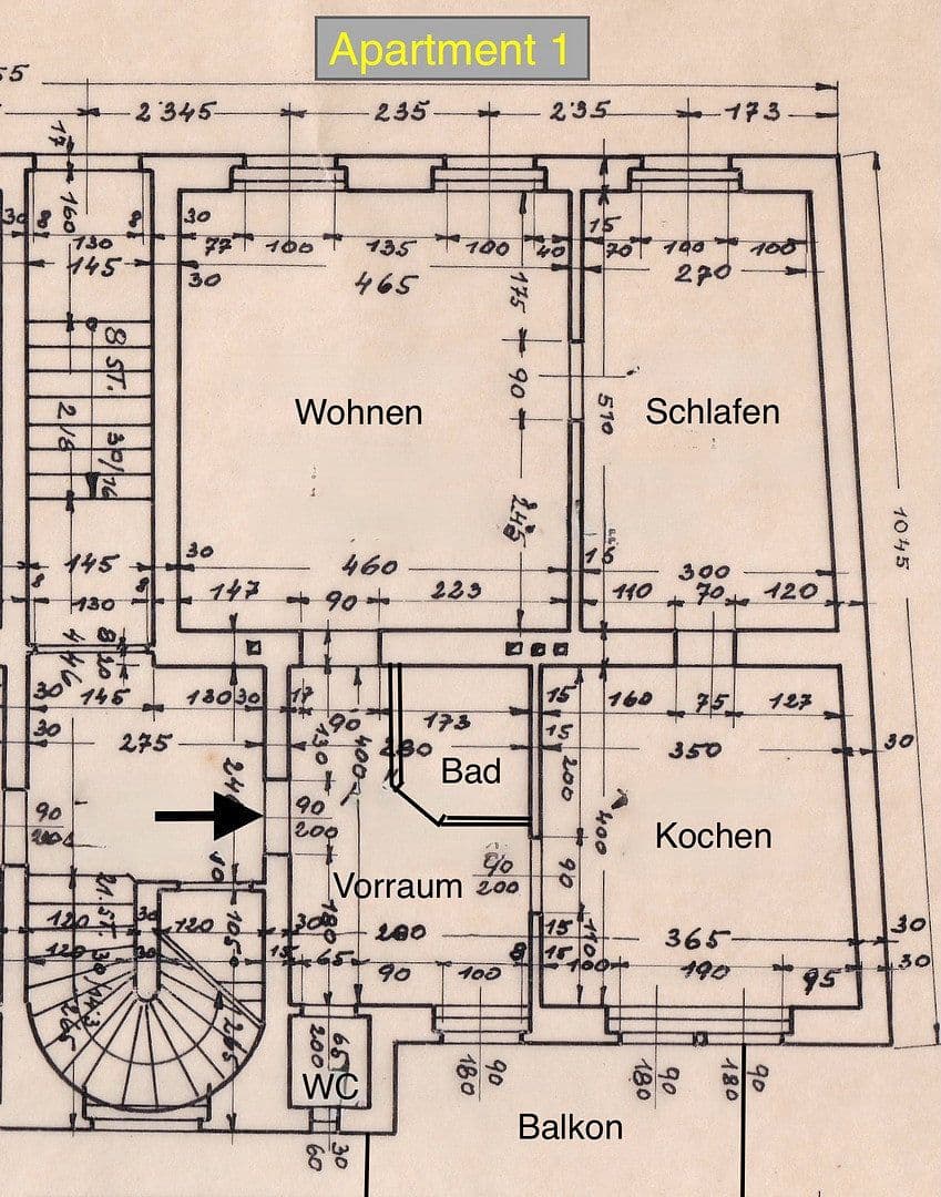 Pronájem bytu 2+1 70 m², Kasernstraße 19 a, Krems, Dolní Rakousko Pronájem bytu 2+1 70 m², Kasernstraße 19 a, Krems, Dolní Rakousko