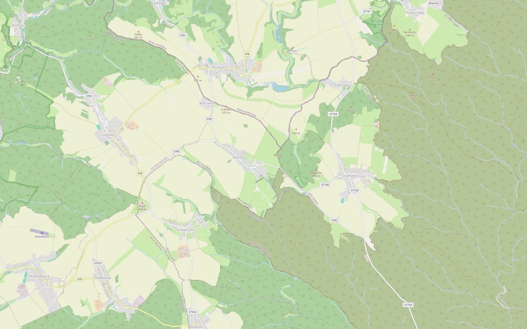 Prodej pozemku 1.581 m², Kulířov, Jihomoravský kraj Prodej pozemku 1.581 m², Kulířov, Jihomoravský kraj