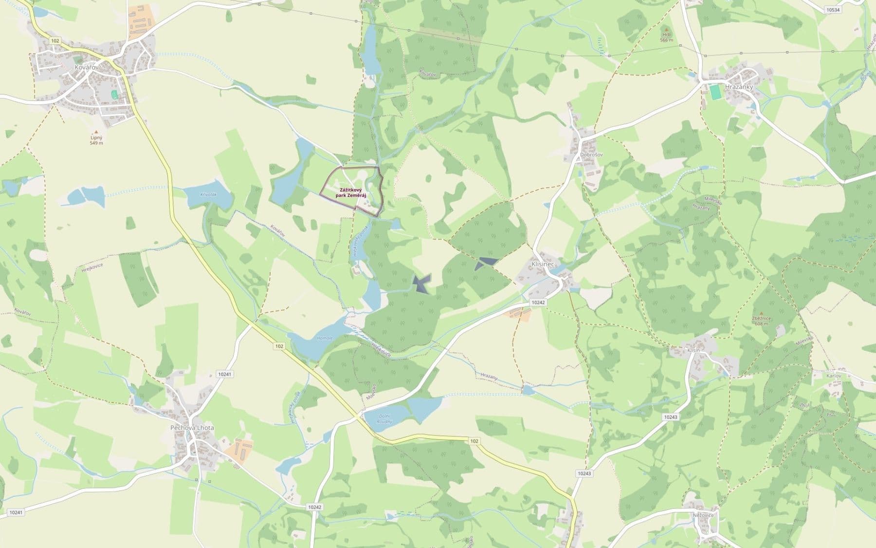 Prodej pozemku 7.381 m², Hrazany, Jihočeský kraj Prodej pozemku 7.381 m², Hrazany, Jihočeský kraj
