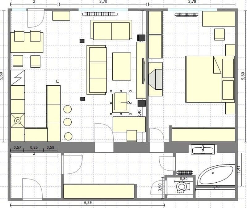 Prodej bytu 2+1 75 m², Ukrajinská, Praha, Praha Prodej bytu 2+1 75 m², Ukrajinská, Praha, Praha