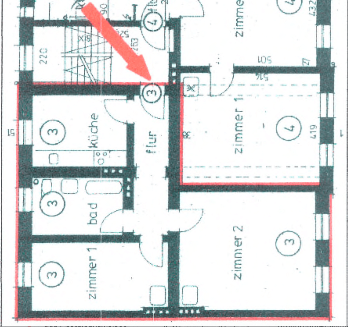 Prodej bytu 2+1 58 m², Fehrbellinerstraße 26, Berlin, Berlín Prodej bytu 2+1 58 m², Fehrbellinerstraße 26, Berlin, Berlín