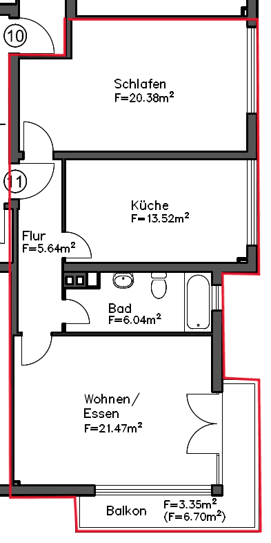 Pronájem bytu 2+1 70 m², Emil-Heckel-Straße 12, Mannheim, Bádensko-Württembersko Pronájem bytu 2+1 70 m², Emil-Heckel-Straße 12, Mannheim, Bádensko-Württembersko