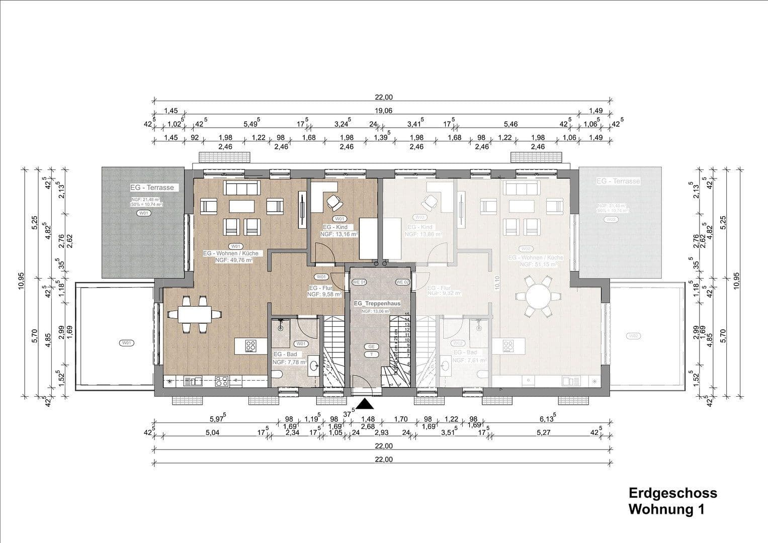 Prodej bytu 4+1 142 m², Hamburg, Hamburg Prodej bytu 4+1 142 m², Hamburg, Hamburg