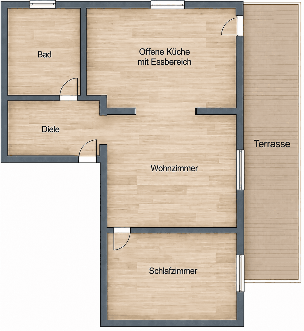 Pronájem bytu 3+1 118 m², Alpenrod, Porýní-Falc Pronájem bytu 3+1 118 m², Alpenrod, Porýní-Falc