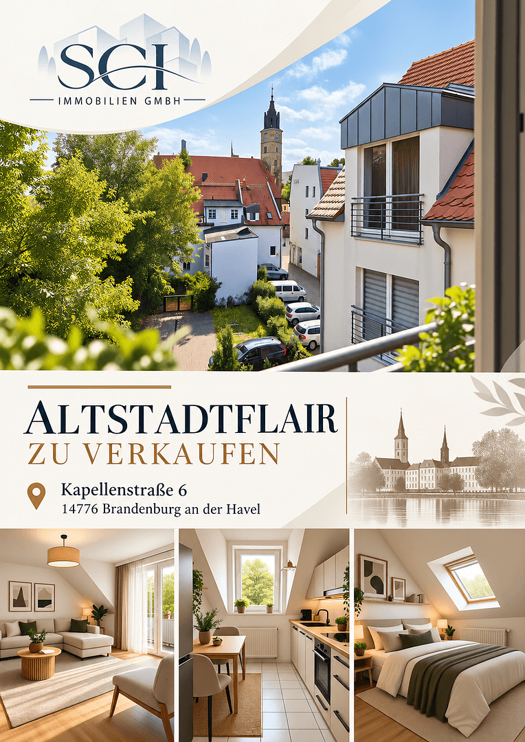 Prodej bytu 2+1 54 m², Brandenburg an der Havel, Braniborsko Prodej bytu 2+1 54 m², Brandenburg an der Havel, Braniborsko