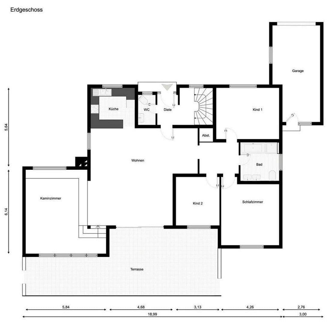 Prodej domu 185 m², pozemek 762 m², Aschaffenburg, Bavorsko Prodej domu 185 m², pozemek 762 m², Aschaffenburg, Bavorsko
