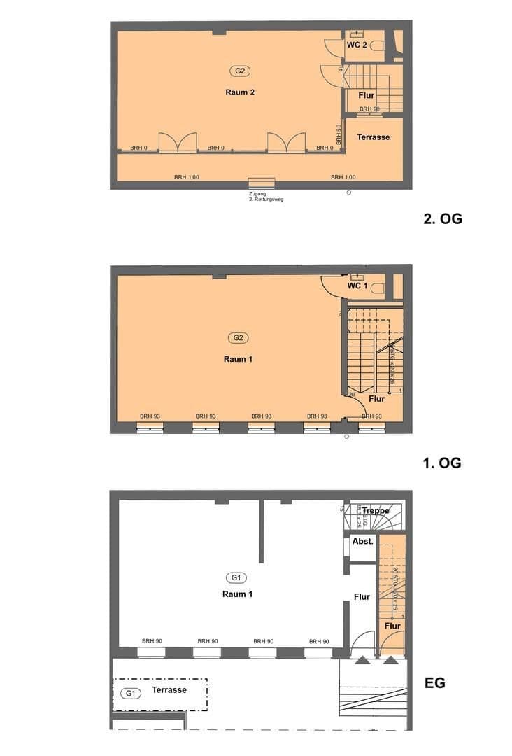Pronájem kanceláře 100 m², Berlin, Berlín Pronájem kanceláře 100 m², Berlin, Berlín