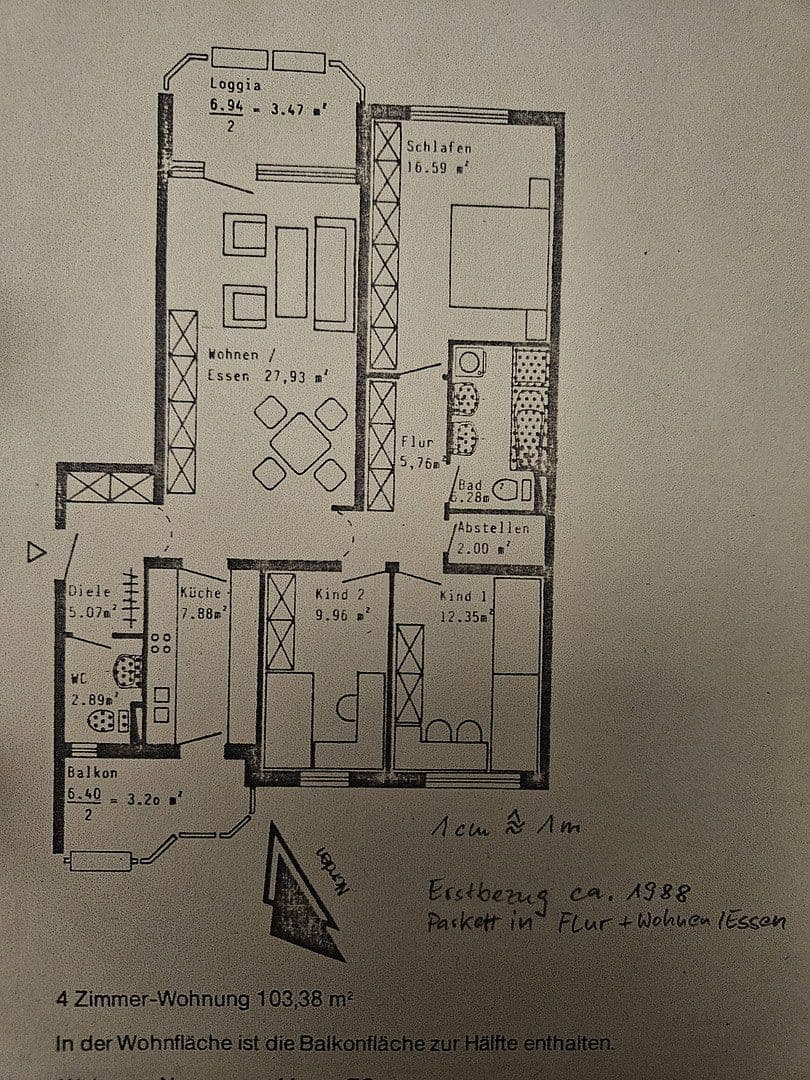 Prodej bytu 4+1 103 m², Karlsruhe, Bádensko-Württembersko Prodej bytu 4+1 103 m², Karlsruhe, Bádensko-Württembersko