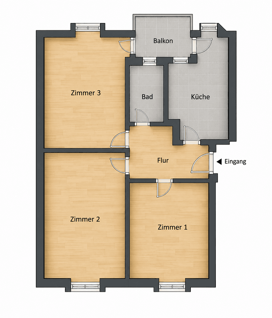 Pronájem bytu 3+1 79 m², Karlsruhe, Bádensko-Württembersko Pronájem bytu 3+1 79 m², Karlsruhe, Bádensko-Württembersko