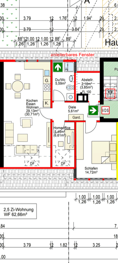 Prodej bytu 2+kk 57 m², Kleiststraße 41, Ingolstadt, Bavorsko Prodej bytu 2+kk 57 m², Kleiststraße 41, Ingolstadt, Bavorsko