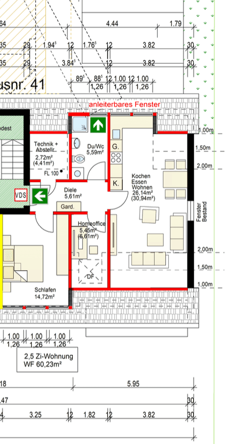 Prodej bytu 2+kk 57 m², Kleiststraße 41, Ingolstadt, Bavorsko Prodej bytu 2+kk 57 m², Kleiststraße 41, Ingolstadt, Bavorsko