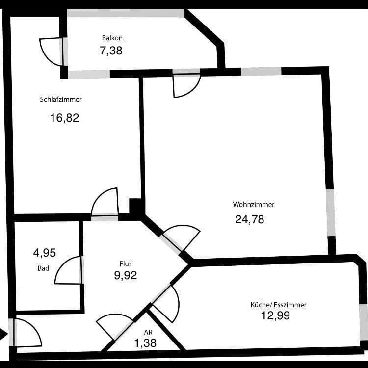 Prodej bytu 2+1 73 m², Fürth, Bavorsko Prodej bytu 2+1 73 m², Fürth, Bavorsko