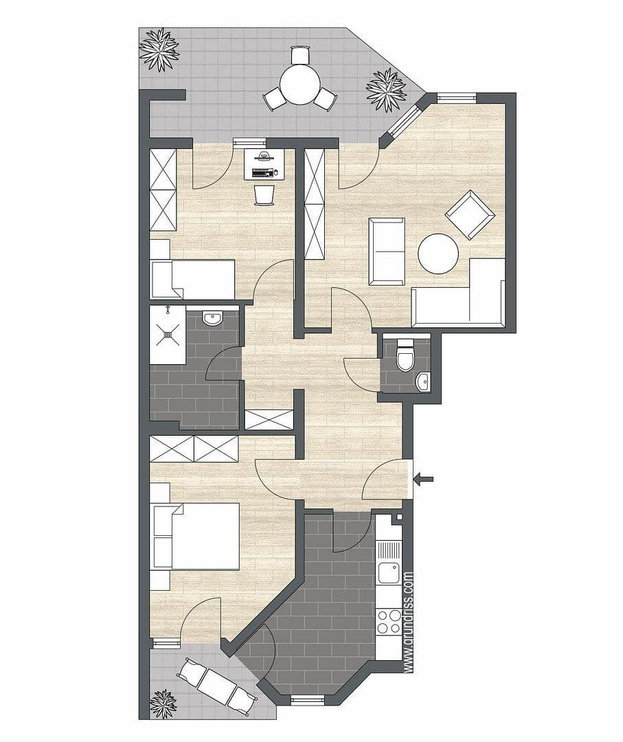 Prodej bytu 3+1 81 m², Leonberg, Bádensko-Württembersko Prodej bytu 3+1 81 m², Leonberg, Bádensko-Württembersko