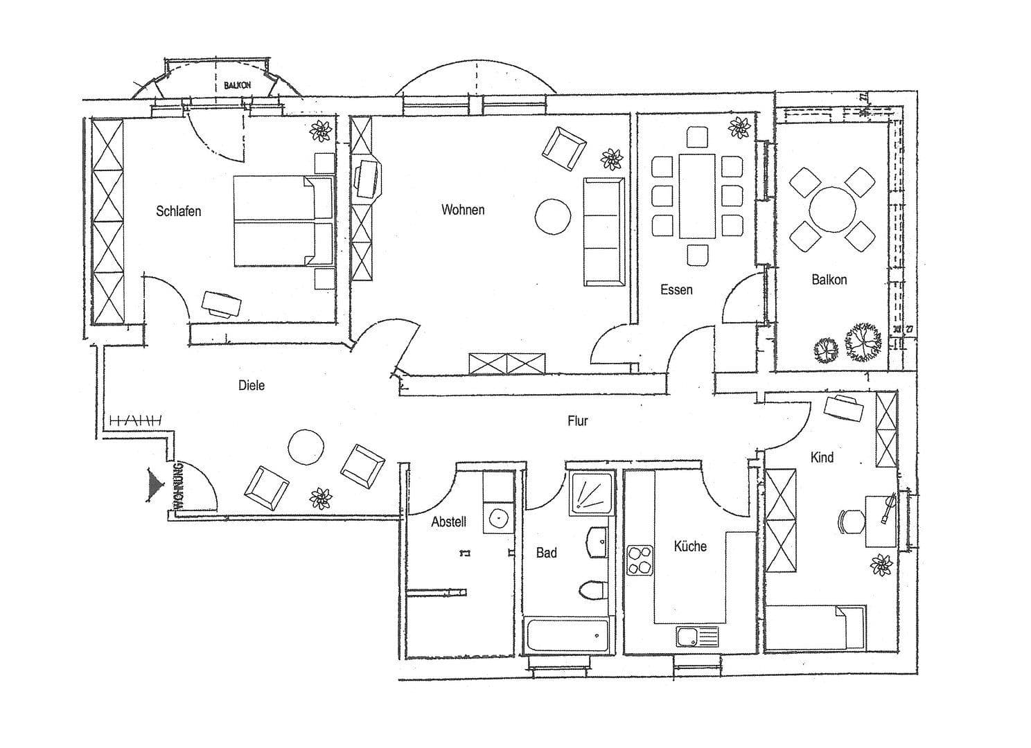 Prodej bytu 4+1 121 m², Auf der Luh 1, Koblenz, Porýní-Falc Prodej bytu 4+1 121 m², Auf der Luh 1, Koblenz, Porýní-Falc