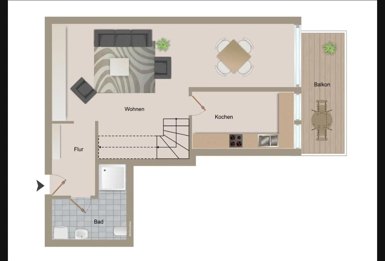Pronájem bytu 2+1 76 m², Weihestraße 76c, Löhne, Severní Porýní-Vestfálsko Pronájem bytu 2+1 76 m², Weihestraße 76c, Löhne, Severní Porýní-Vestfálsko