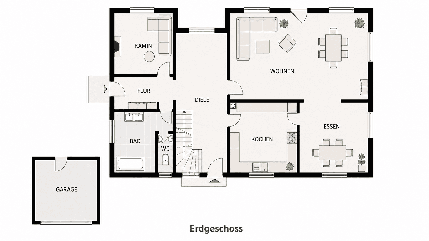 Prodej domu 176 m², pozemek 600 m², Varel, Dolní Sasko Prodej domu 176 m², pozemek 600 m², Varel, Dolní Sasko