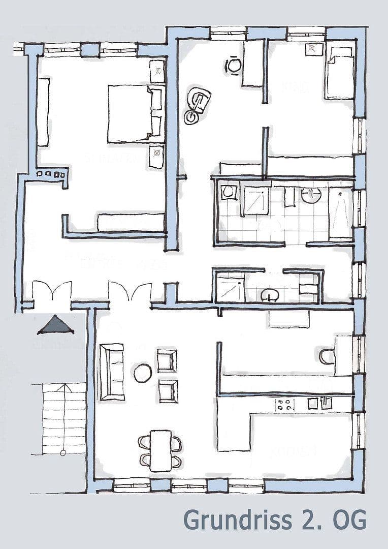 Pronájem bytu 4+1 146 m², Dresden, Sasko Pronájem bytu 4+1 146 m², Dresden, Sasko