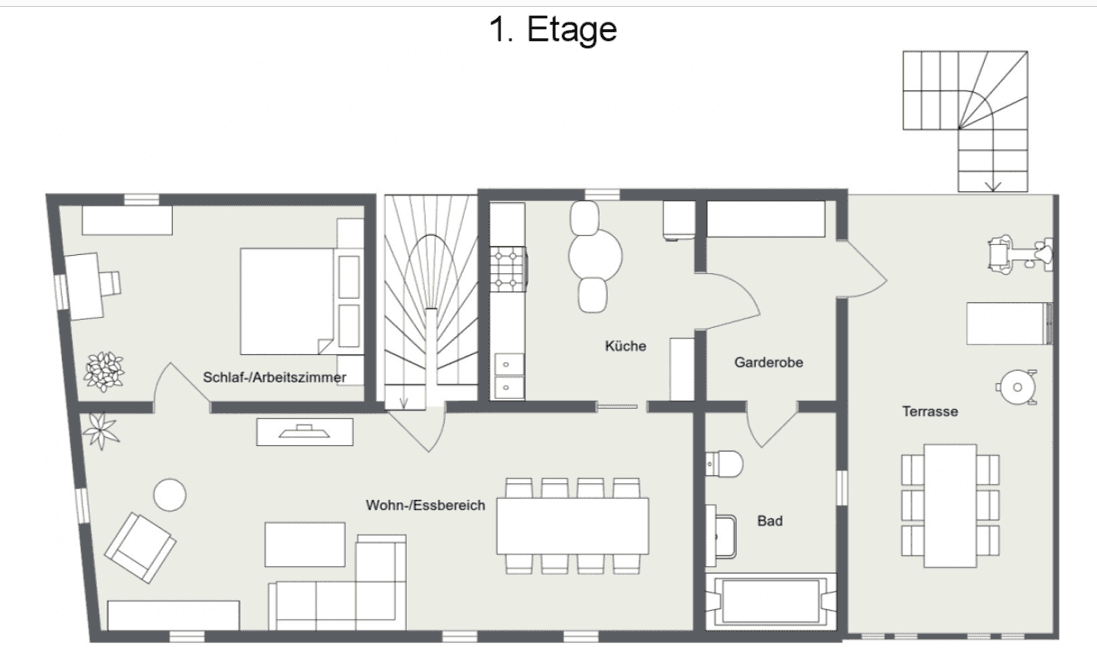 Pronájem bytu 2+1 90 m², Höhr-Grenzhausen, Porýní-Falc Pronájem bytu 2+1 90 m², Höhr-Grenzhausen, Porýní-Falc