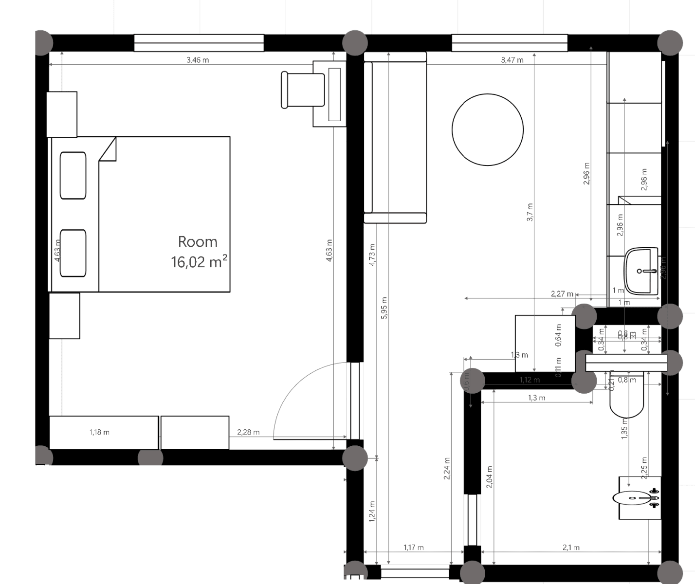 Pronájem bytu 2+kk 37 m², Kryblická, Trutnov, Královéhradecký kraj Pronájem bytu 2+kk 37 m², Kryblická, Trutnov, Královéhradecký kraj