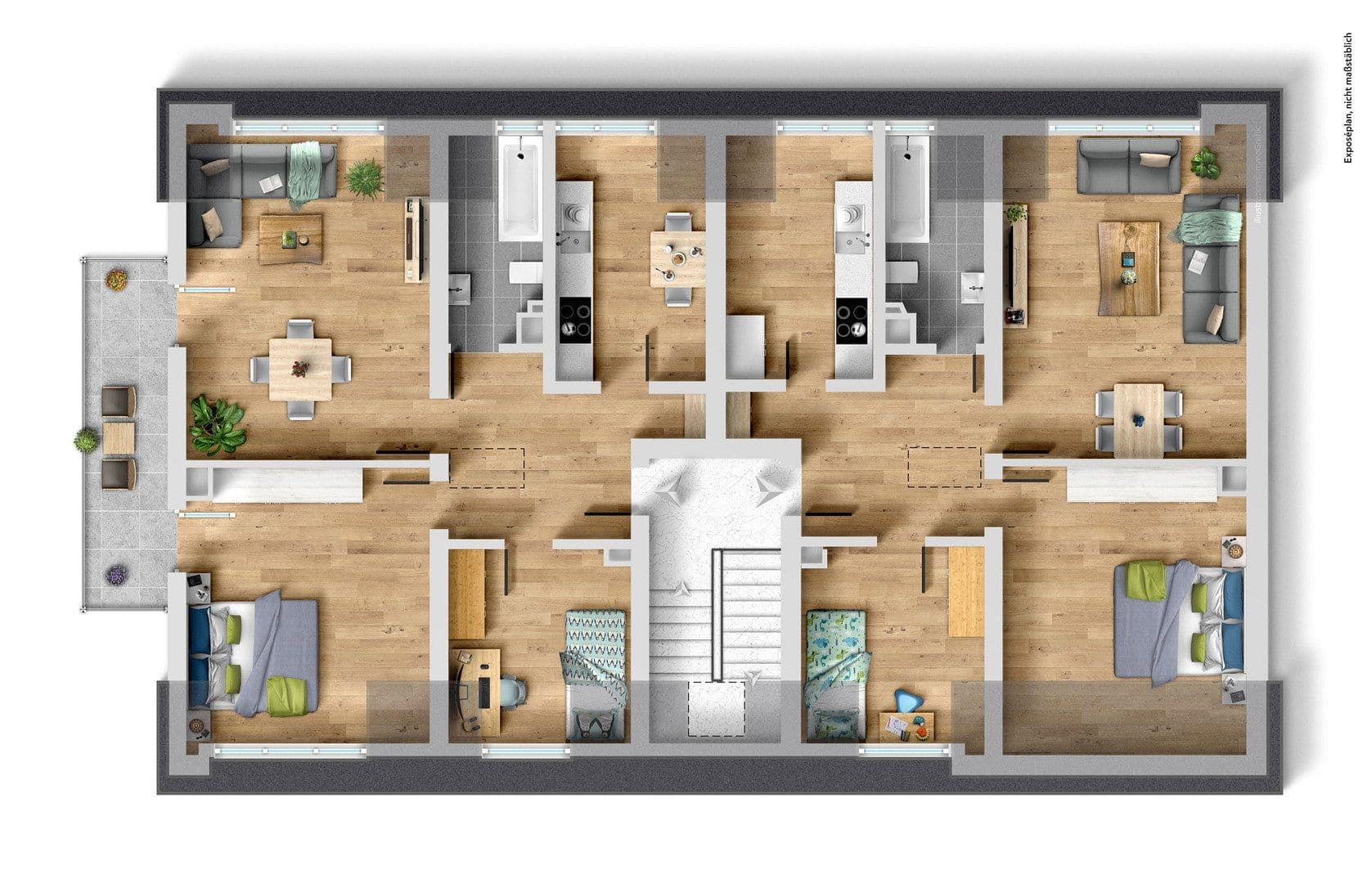 Prodej bytu 3+1 67 m², Maashofstraße 16-18, Leverkusen, Severní Porýní-Vestfálsko Prodej bytu 3+1 67 m², Maashofstraße 16-18, Leverkusen, Severní Porýní-Vestfálsko