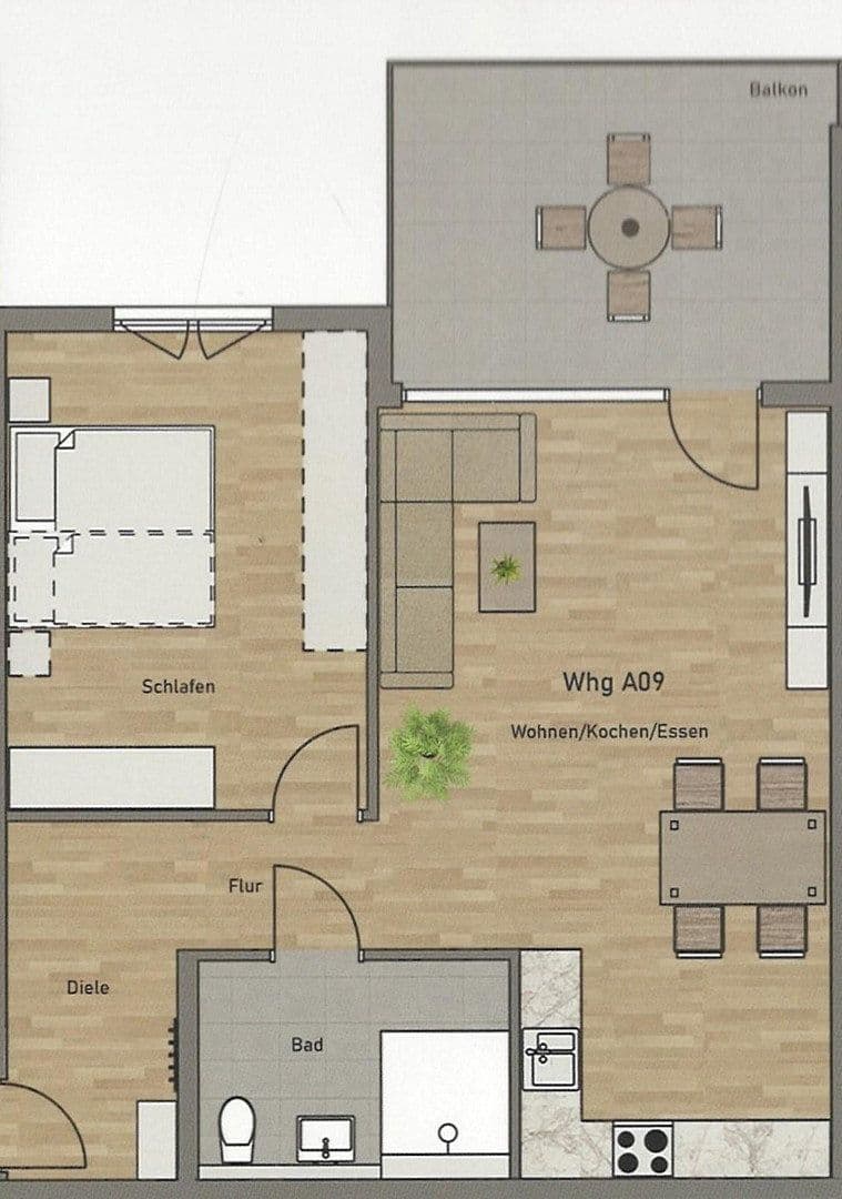 Pronájem bytu 2+1 67 m², Wendlinger Str. 45, Nürtingen, Bádensko-Württembersko Pronájem bytu 2+1 67 m², Wendlinger Str. 45, Nürtingen, Bádensko-Württembersko
