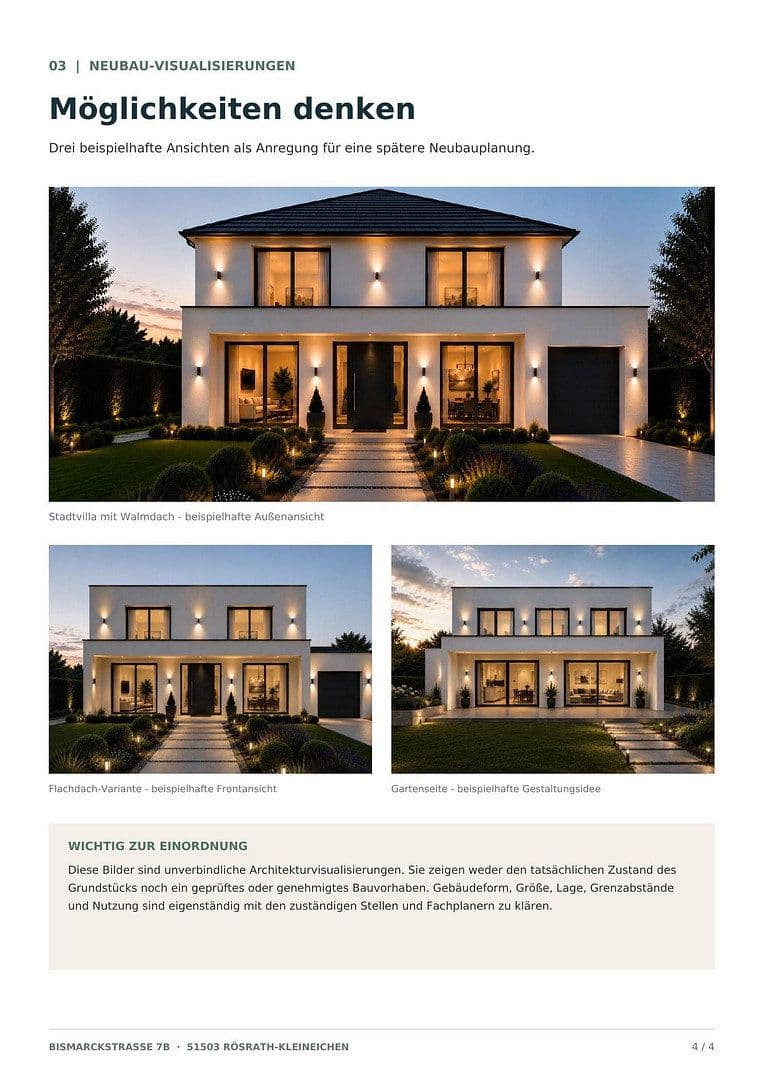 Prodej pozemku 813 m², Bismarckstraße 7b, Rösrath, Severní Porýní-Vestfálsko Prodej pozemku 813 m², Bismarckstraße 7b, Rösrath, Severní Porýní-Vestfálsko