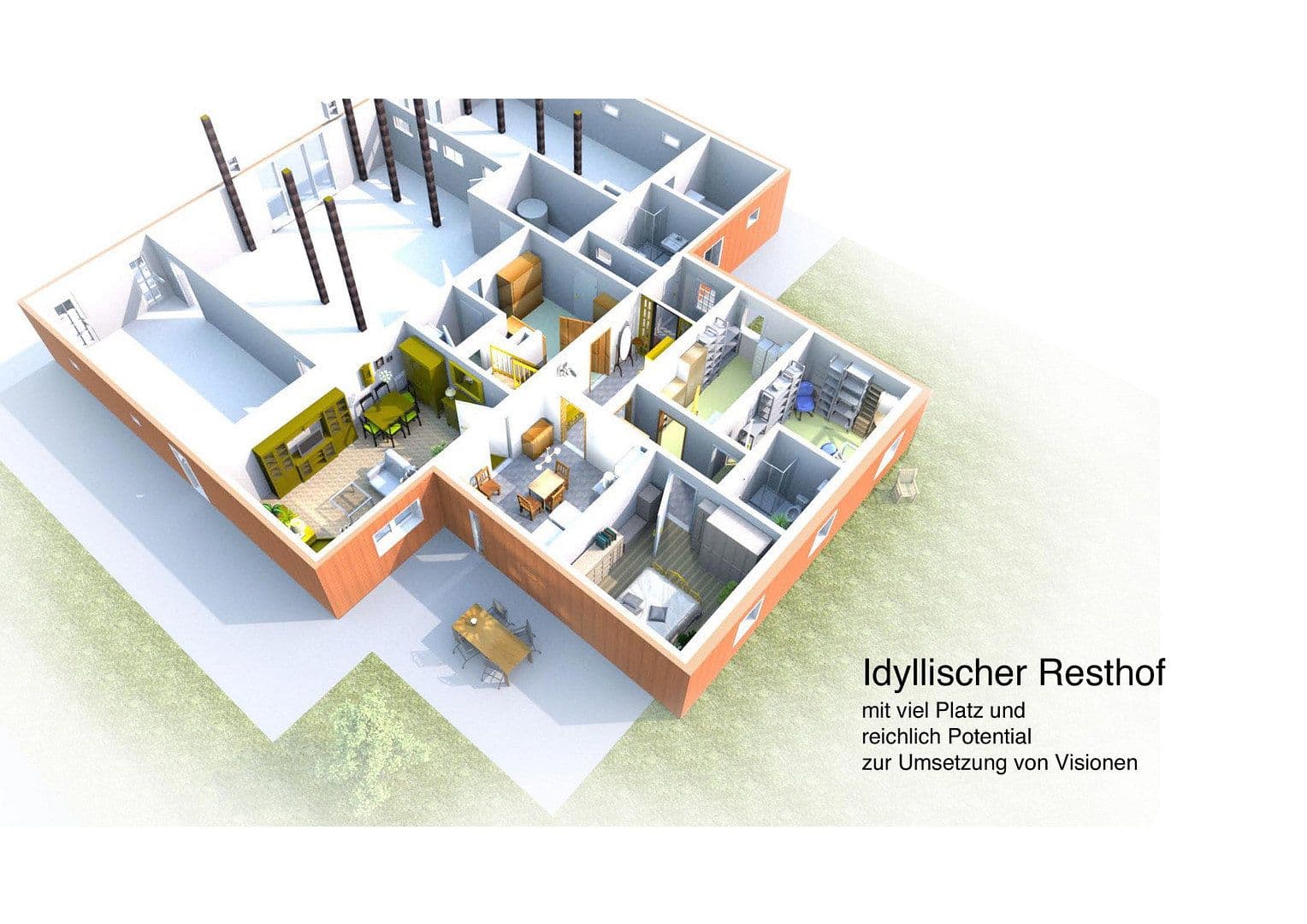 Prodej domu 135 m², pozemek 14.013 m², Bremervörde, Dolní Sasko Prodej domu 135 m², pozemek 14.013 m², Bremervörde, Dolní Sasko