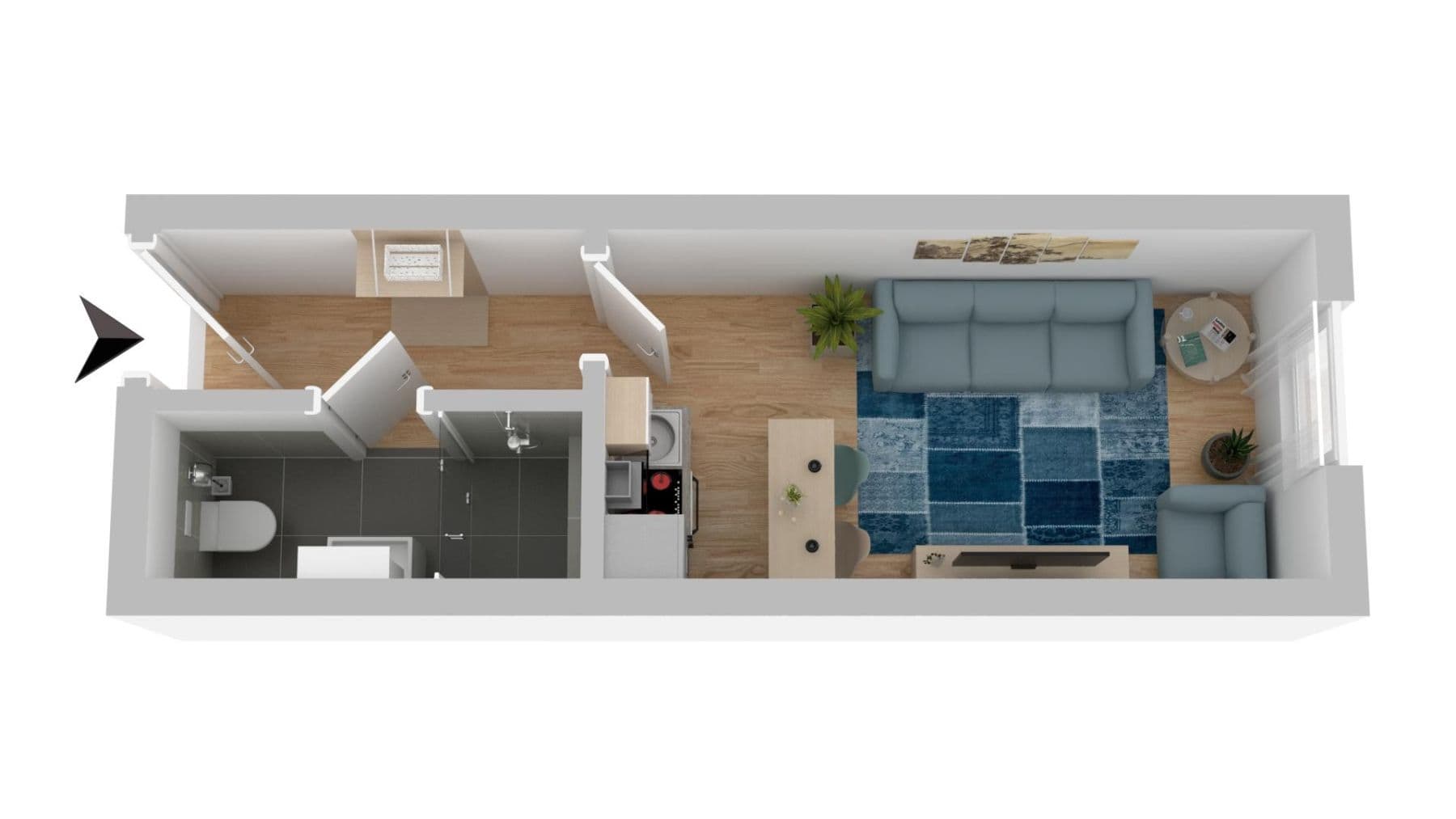 Pronájem bytu 1+1 16 m², Kronenstr. 16, Meersburg, Bádensko-Württembersko Pronájem bytu 1+1 16 m², Kronenstr. 16, Meersburg, Bádensko-Württembersko