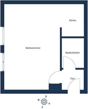 Pronájem bytu 1+1 26 m², Staffelstraße 4, Stuttgart, Bádensko-Württembersko Pronájem bytu 1+1 26 m², Staffelstraße 4, Stuttgart, Bádensko-Württembersko