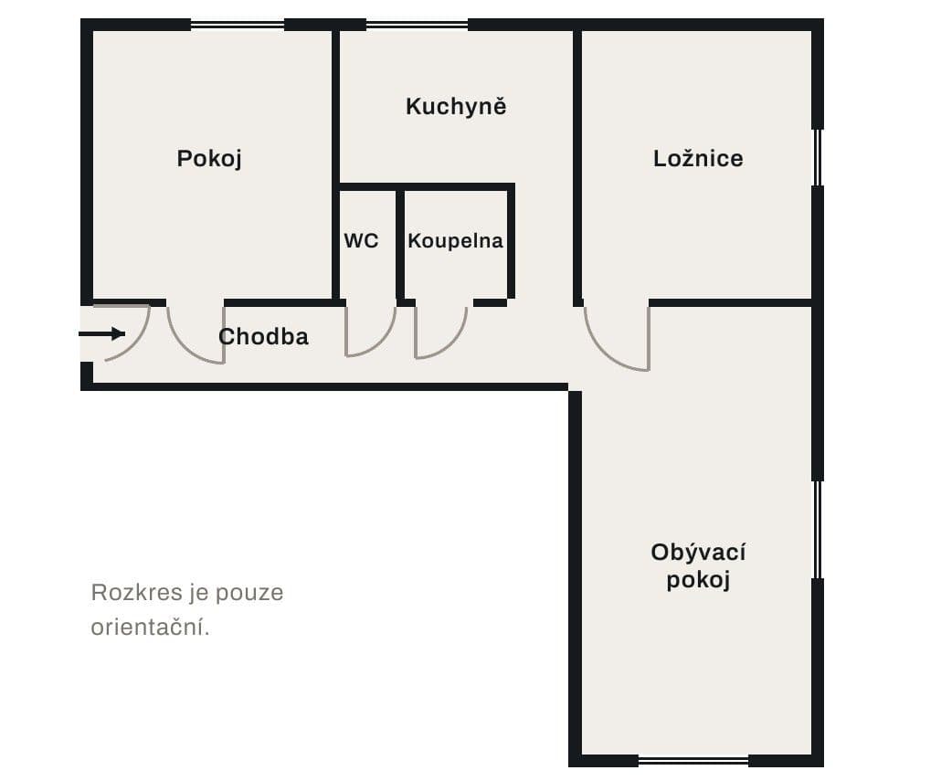 Pronájem bytu 3+1 64 m², Školní, Tachov, Plzeňský kraj Pronájem bytu 3+1 64 m², Školní, Tachov, Plzeňský kraj