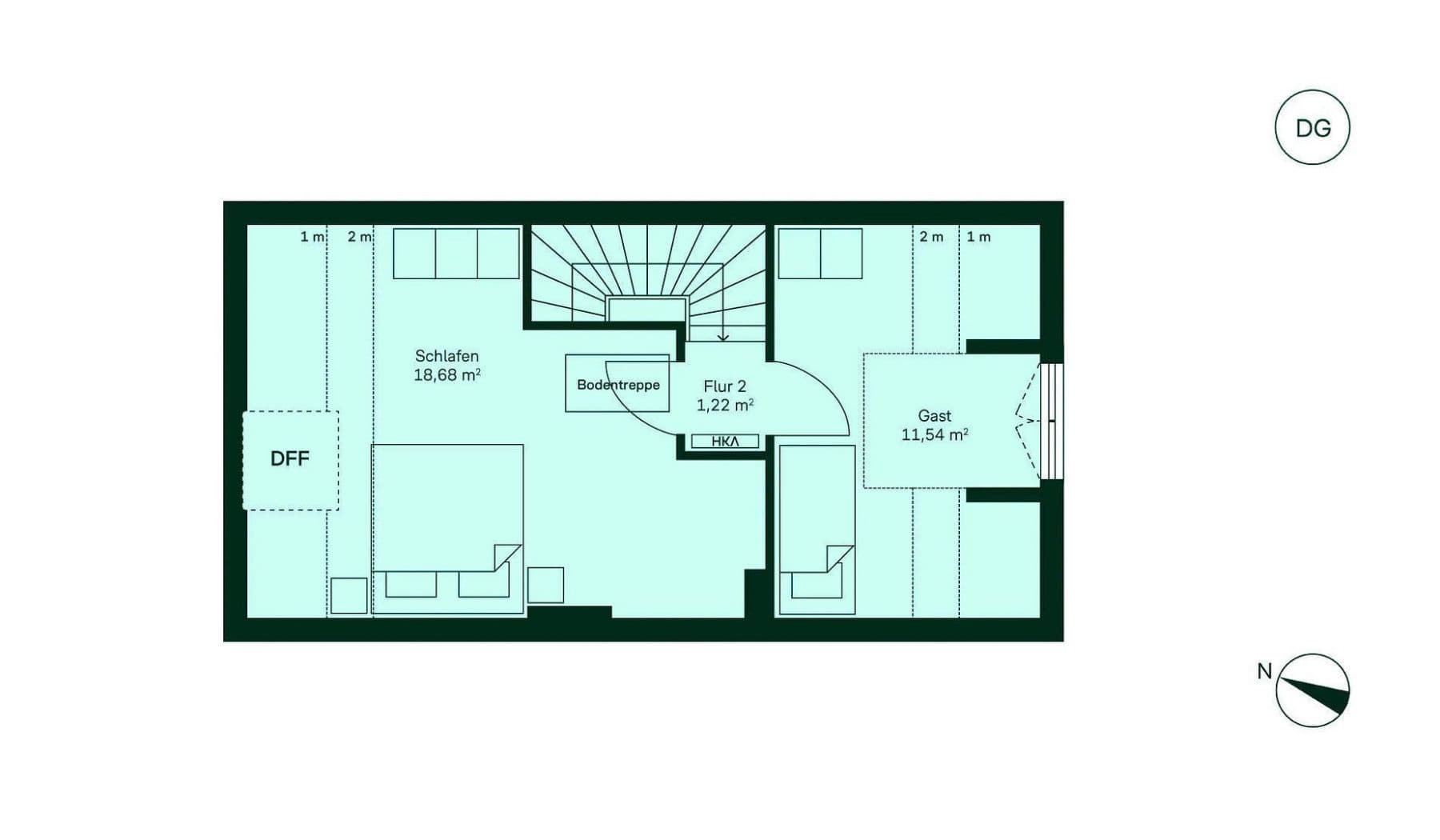 Pronájem domu 114 m², pozemek 70 m², Emilie-Fontane-Str. 16, Zossen, Braniborsko Pronájem domu 114 m², pozemek 70 m², Emilie-Fontane-Str. 16, Zossen, Braniborsko