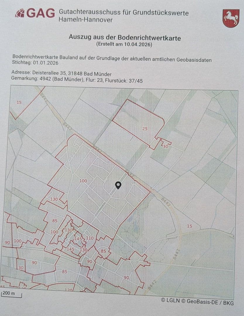Prodej domu 202 m², pozemek 1.535 m², Bad Münder am Deister, Dolní Sasko Prodej domu 202 m², pozemek 1.535 m², Bad Münder am Deister, Dolní Sasko