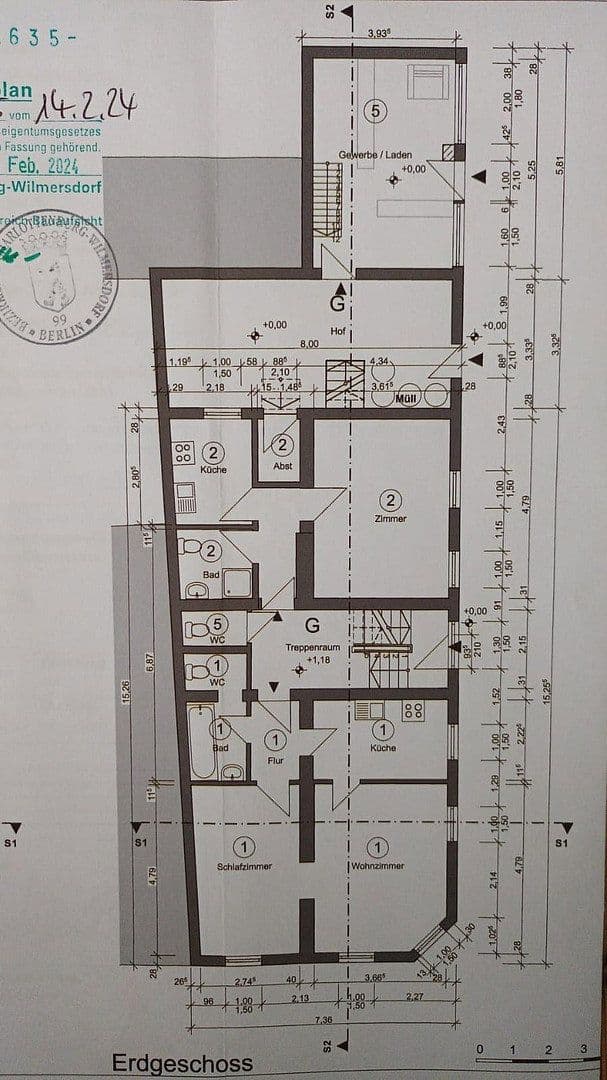 Prodej nebytového prostoru 94 m², Wulfsheinstrasse 1, Berlin, Berlín Prodej nebytového prostoru 94 m², Wulfsheinstrasse 1, Berlin, Berlín