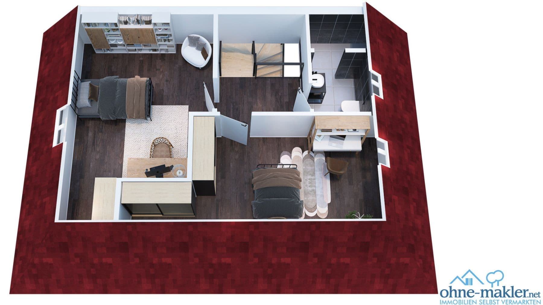 Pronájem domu 105 m², pozemek 270 m², Norden, Dolní Sasko Pronájem domu 105 m², pozemek 270 m², Norden, Dolní Sasko