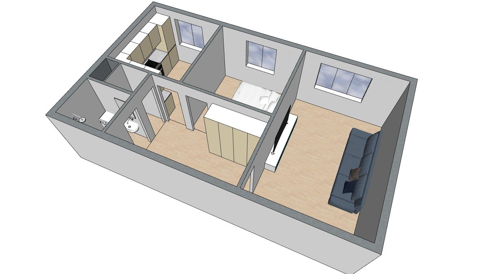 Prodej bytu 2+1 52 m², Tupolevova, Praha, Praha Prodej bytu 2+1 52 m², Tupolevova, Praha, Praha