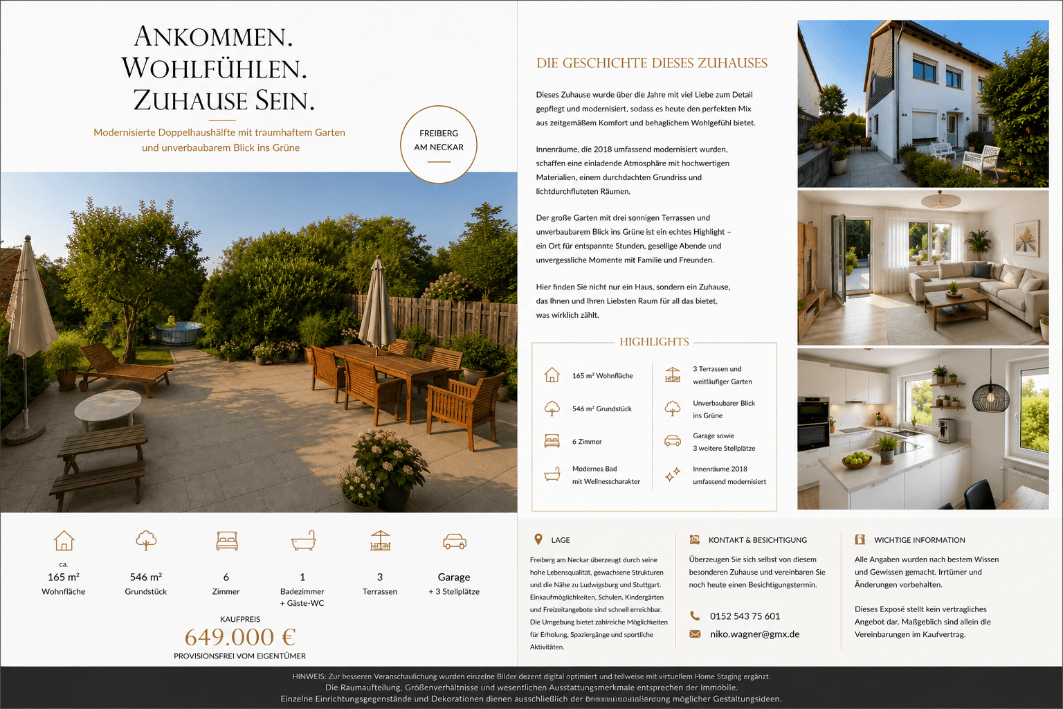 Prodej domu 165 m², pozemek 546 m², Freiberg am Neckar, Bádensko-Württembersko Prodej domu 165 m², pozemek 546 m², Freiberg am Neckar, Bádensko-Württembersko