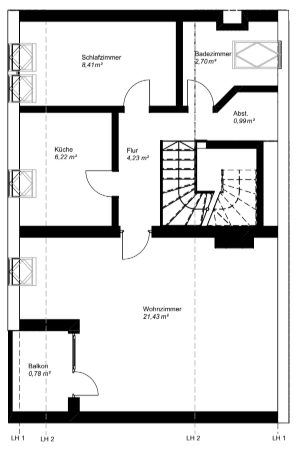 Prodej bytu 4+1 96 m², Dr.-Sasse-Str. 10, Lilienthal, Dolní Sasko Prodej bytu 4+1 96 m², Dr.-Sasse-Str. 10, Lilienthal, Dolní Sasko