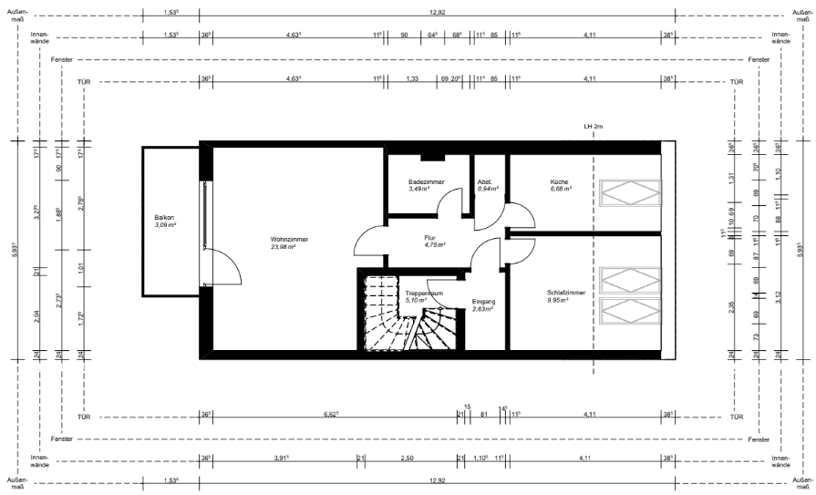 Prodej bytu 4+1 96 m², Dr.-Sasse-Str. 10, Lilienthal, Dolní Sasko Prodej bytu 4+1 96 m², Dr.-Sasse-Str. 10, Lilienthal, Dolní Sasko