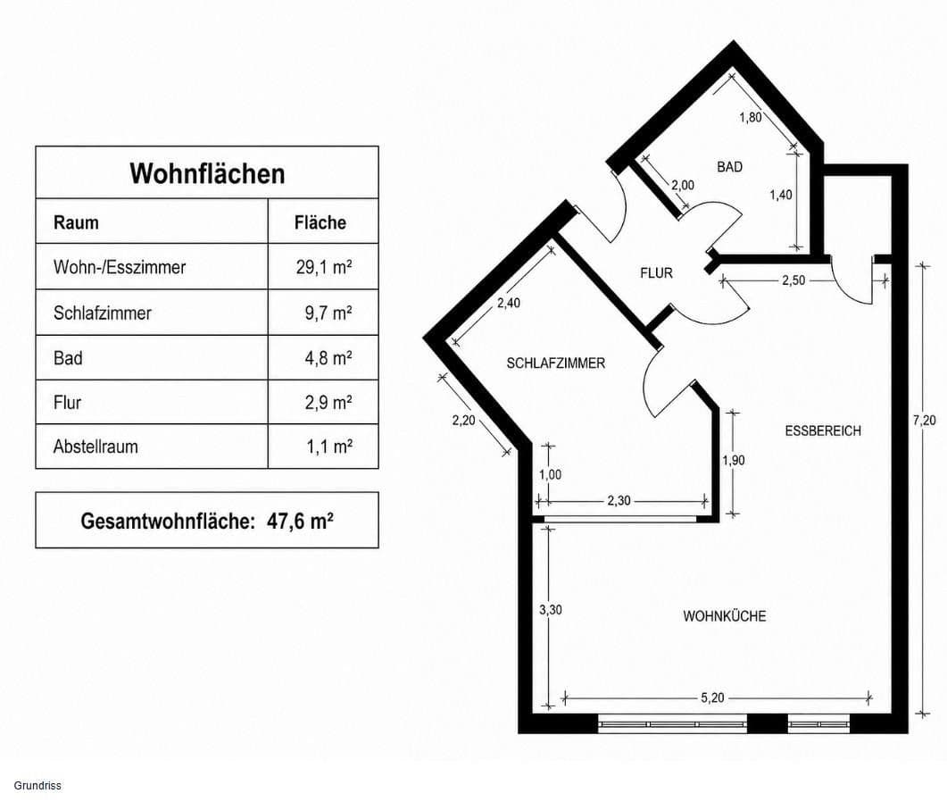 Prodej bytu 2+1 48 m², Zimmermannstraße, Cvikov, Sasko Prodej bytu 2+1 48 m², Zimmermannstraße, Cvikov, Sasko