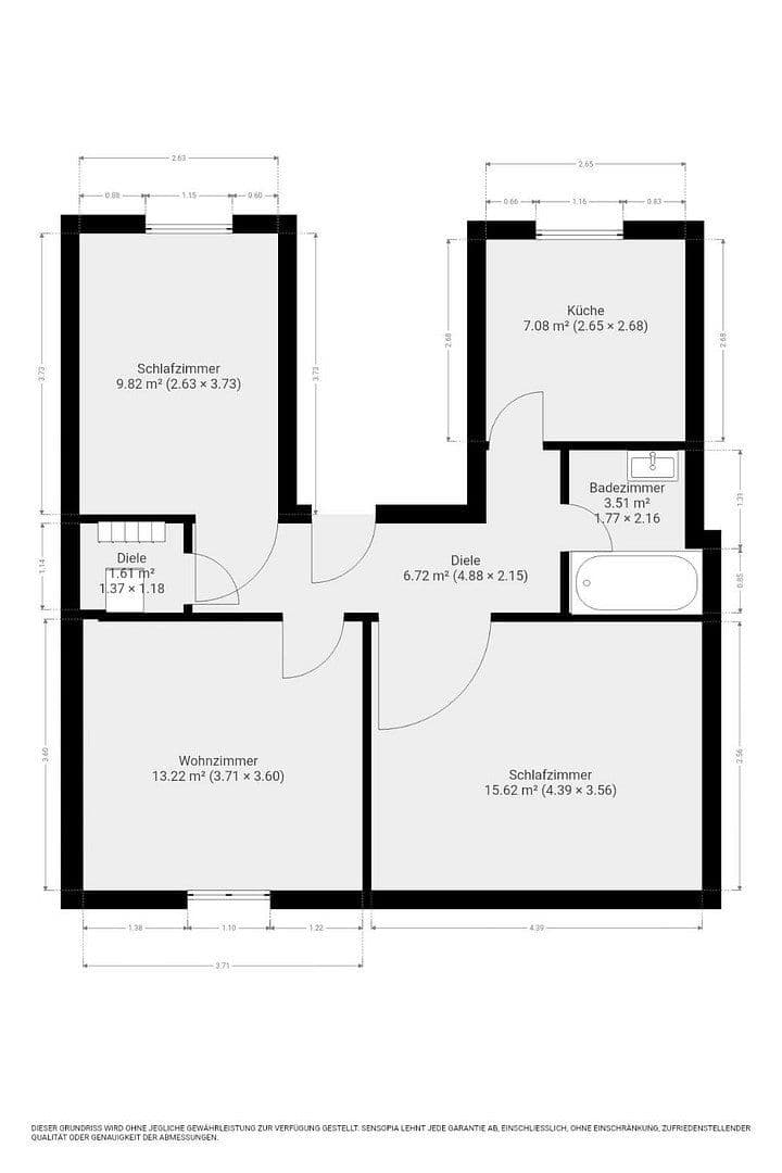 Pronájem bytu 3+kk 60 m², Mühlenstraße 86, Duisburg, Severní Porýní-Vestfálsko Pronájem bytu 3+kk 60 m², Mühlenstraße 86, Duisburg, Severní Porýní-Vestfálsko