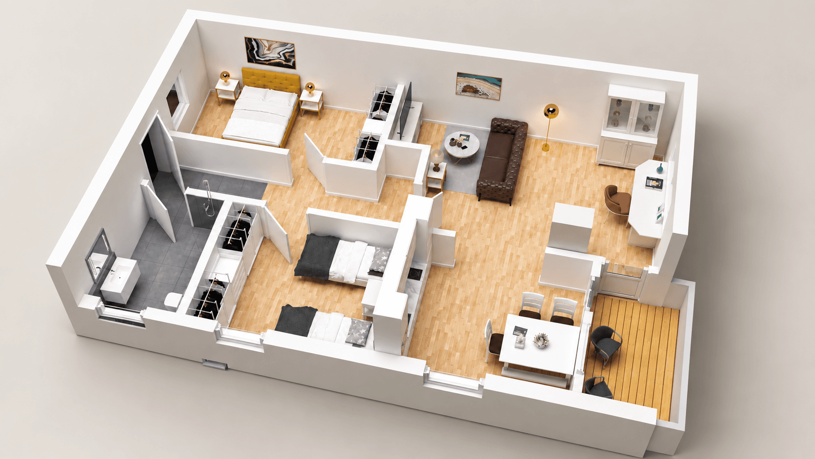 Pronájem bytu 3+1 77 m², Hochgernstraße 11, Siegsdorf, Bavorsko Pronájem bytu 3+1 77 m², Hochgernstraße 11, Siegsdorf, Bavorsko