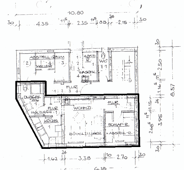 Pronájem bytu 1+kk 38 m², Stuttgart, Bádensko-Württembersko Pronájem bytu 1+kk 38 m², Stuttgart, Bádensko-Württembersko
