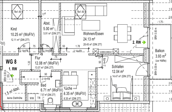 Pronájem bytu 3+1 83 m², Forstweg 11, Heide, Šlesvicko-Holštýnsko Pronájem bytu 3+1 83 m², Forstweg 11, Heide, Šlesvicko-Holštýnsko