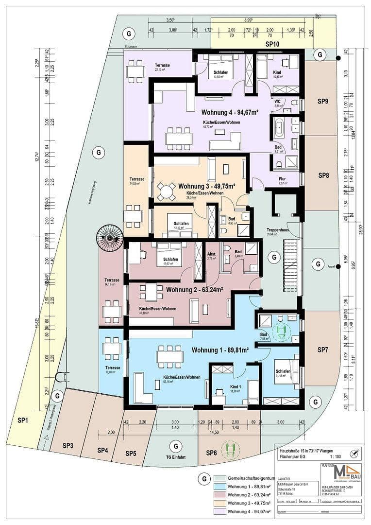 Pronájem bytu 2+kk 64 m², Hauptstraße 15, Wangen, Bádensko-Württembersko Pronájem bytu 2+kk 64 m², Hauptstraße 15, Wangen, Bádensko-Württembersko